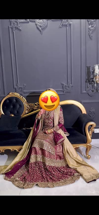Baraat Farshi Lehenga (Haris Shakeel Inspired)