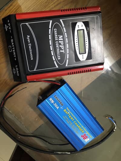 Ayan MPPT + Eastern Bat Charg + Exide TR1500