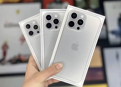 I phone 15 pro max pta approved (256gb) physical+e sim