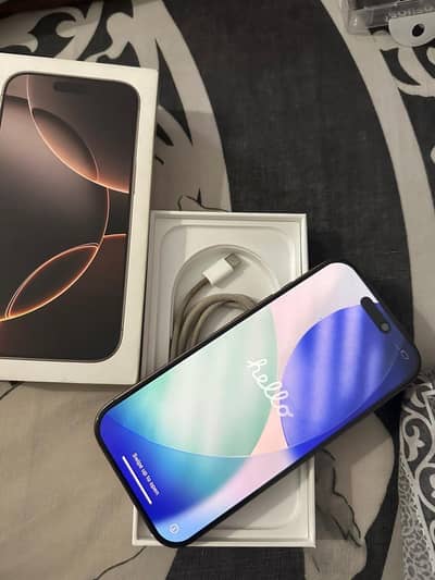 Iphone 16 pro Non Pta with box