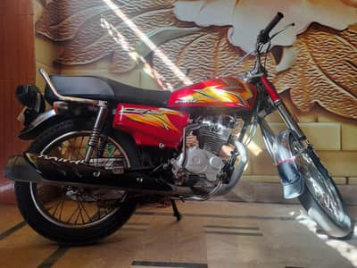 Honda CG 125 RED