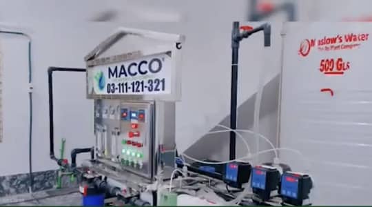 Macco Ro water filter plant for sale