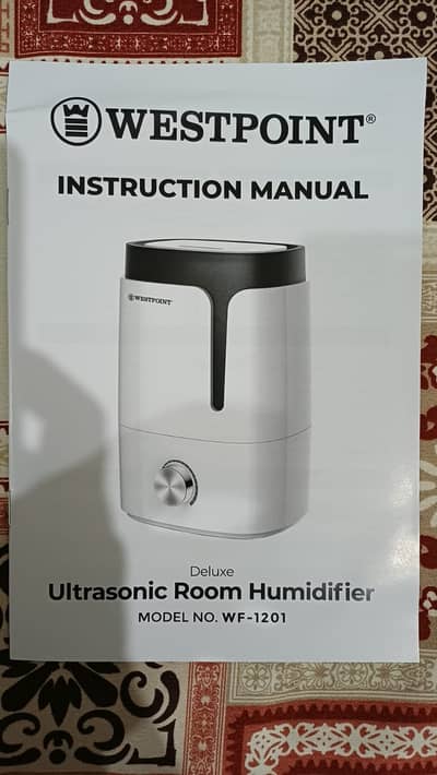 Ultrasonic room humidifier