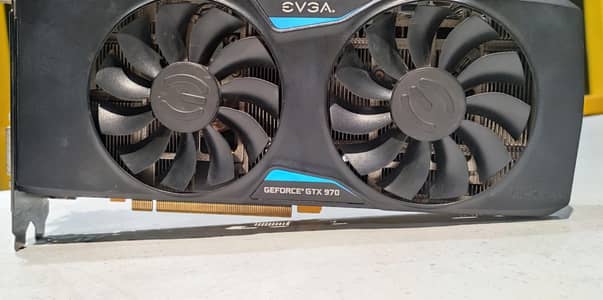 nvidia evga gtx970 4gb ddr5 256bit gaming graphics card