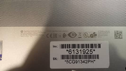 HP EliteBook 840 G5  Touch screen contain Intel Radio Model 8265NGW