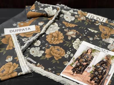 3 piece embroidery suit