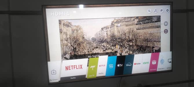 original LG 65" frame tv