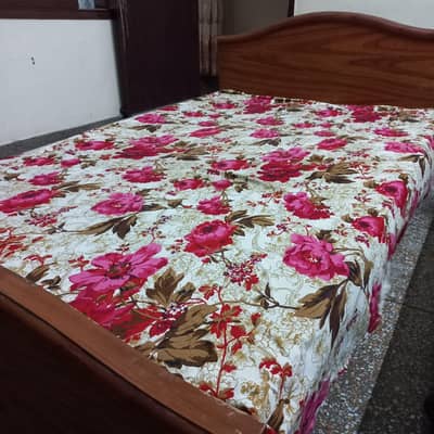 Single Bed -  Wooden Bed – Best for Room & Hostel - Urgent Sale
