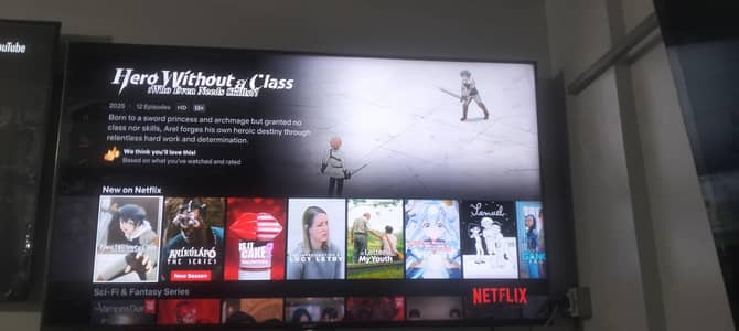 original Sony Bravia 65" 4k android