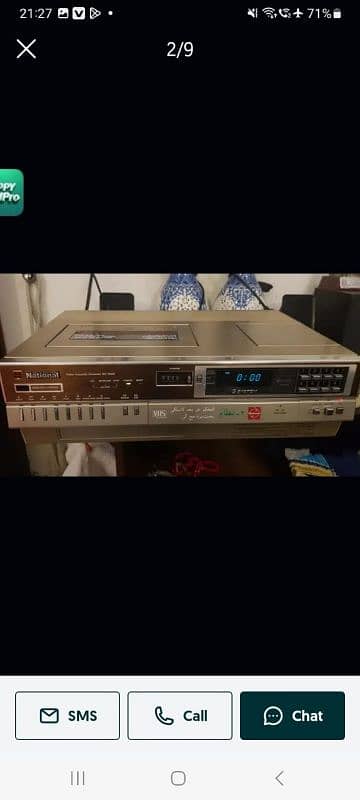 new condition vcr cassette player for sale 03494878406wahtsap