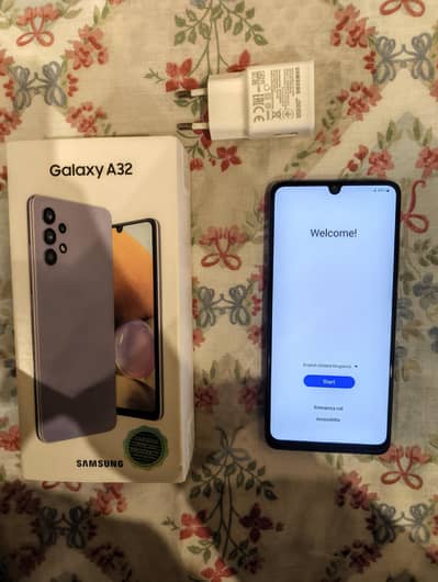 Samsung Galaxy A32 | Awesome Violet | 6gb/128gb | Box with Charger