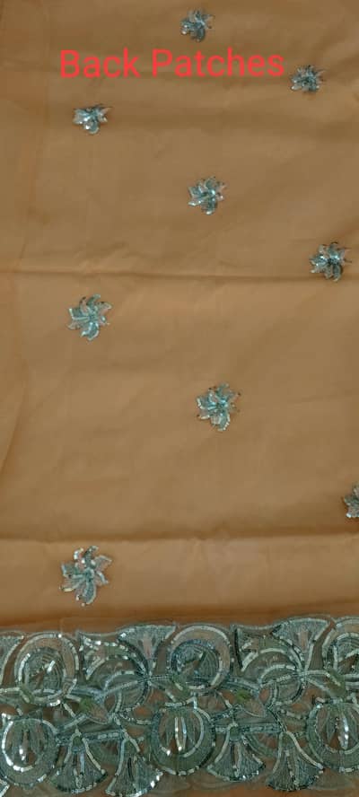 Peech Heavy Elegant wedding Maxi Unstitched New