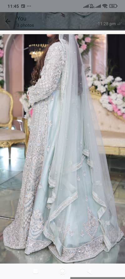 Walima bridal dress 10/10 condition