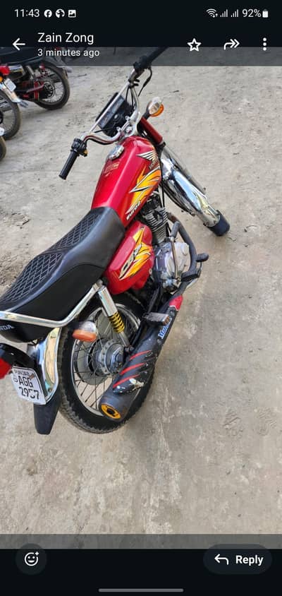 honda 125 2021 all ok