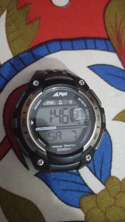 A-Rel Digital Watch – Water Resistant 100m