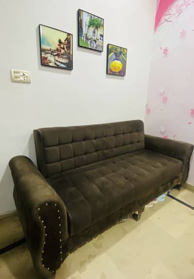 Folding MoltyFoam SofaCum bed