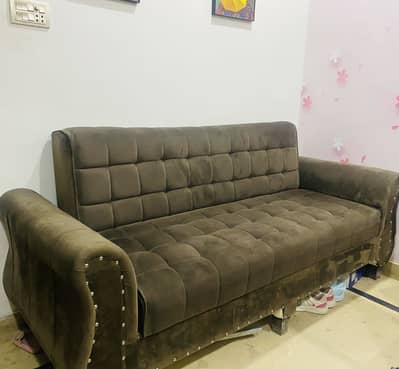 Folding SofaCum bed (MoltyFoam)