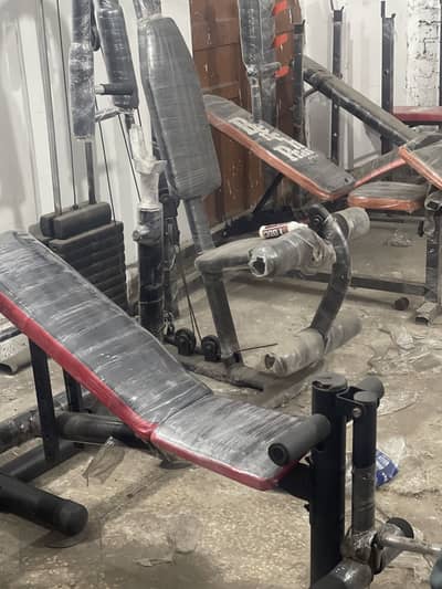Multi Gym Machine Bench press ( Home Gym Machine) All In One