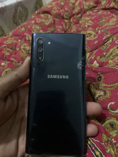 Samsung galaxy note 10 5G 12 256 GB only mobile