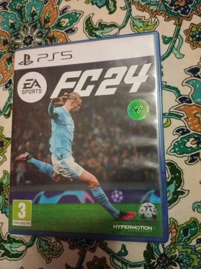 FC 24 PS5 game with. hypermotion  Delivery all over Pakistan