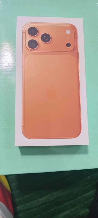 iphone 17pro max/orange colour/E-sim