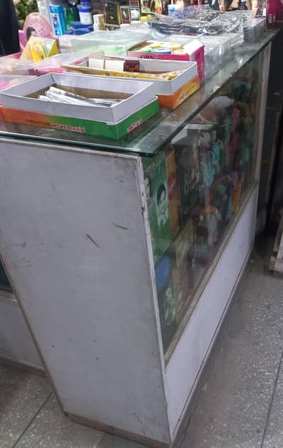 Glass counter for sale