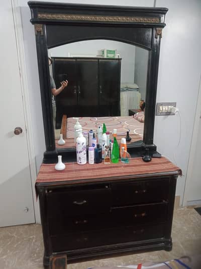 Dressing Table - Teak Wood - Rs. 10,000 Negotiable