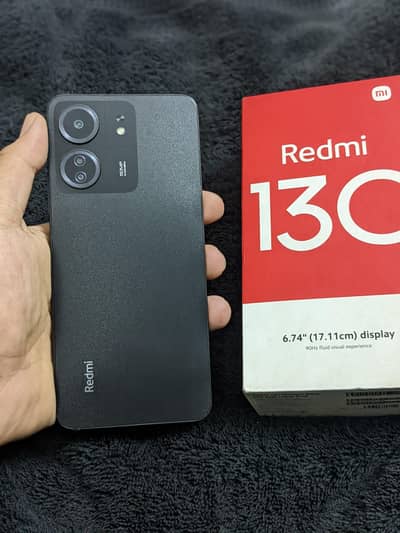 Redmi 13C 4/128 dual sim official approved with box