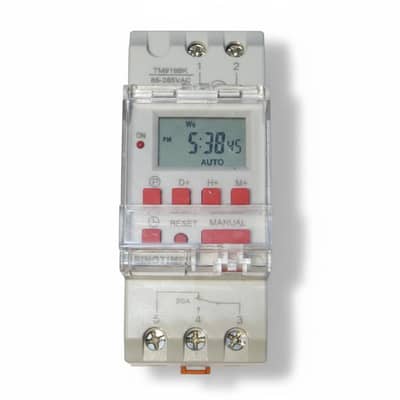 Automatic Digital Timer Switch for Water Pump & Lights 30A Heavy Duty