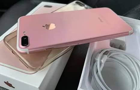 IPhone 7 plus 128 GB only WhatsApp number03468556940