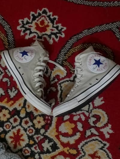 Converse Chuck Taylor All Star High Top – Off White (Canvas)