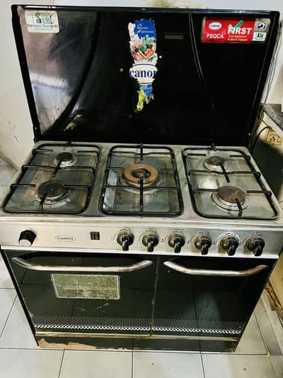 Cannon Gas Oven + Cooking range