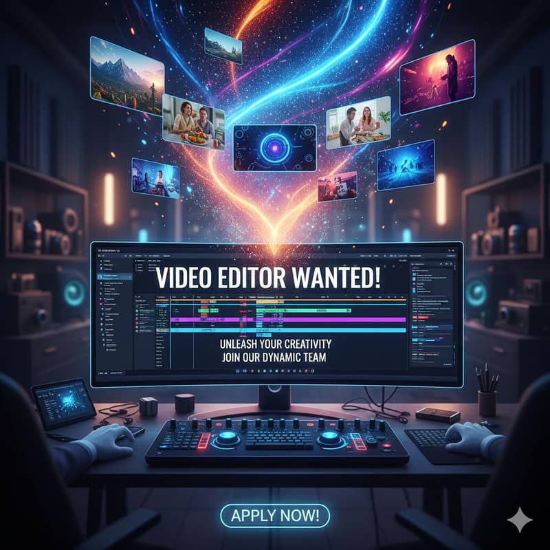 Video Editor Required 0