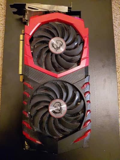 GTX 1050 ti 4gb ddr 5 128 gaming card msi
