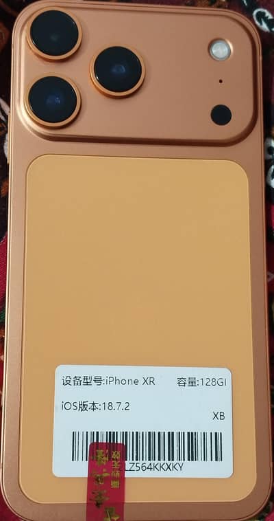 Xr convert 17pro  128 gb