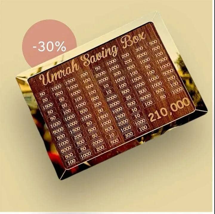 Umrah saving box 0