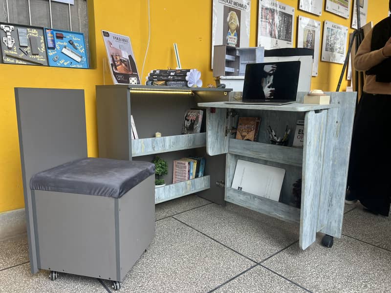 Foldable Console study table 3