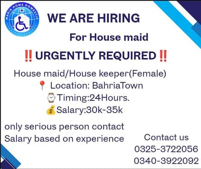 Urgently Required