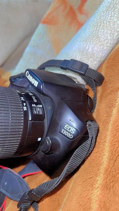 Canon 1300d with 18-55 lens