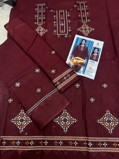 Mohsin Sons brand long green with heavy work