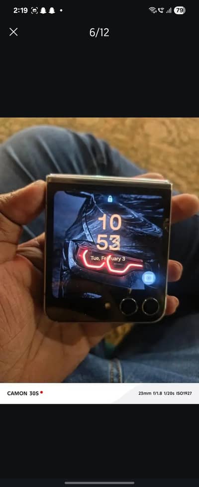 Samsung Z flip 5 Sim working