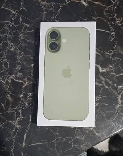 Iphone 17 bran new Jv Sage (Green) 256 Gb only seal tear