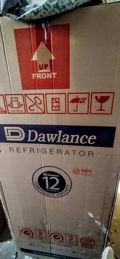 Dawlance new refrigerator box pack with heavey discount