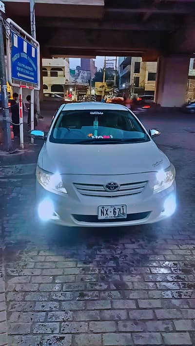 Toyota Corolla xli 09 model. army officer used. immaculate condition