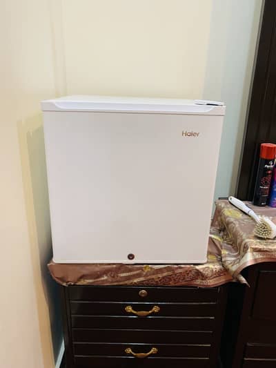 Haier single door mini refrigerator
