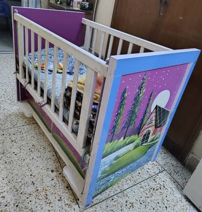 Kids Bed & Swing cot for sale