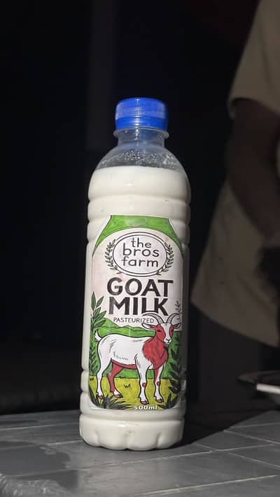 Pure goats milk available