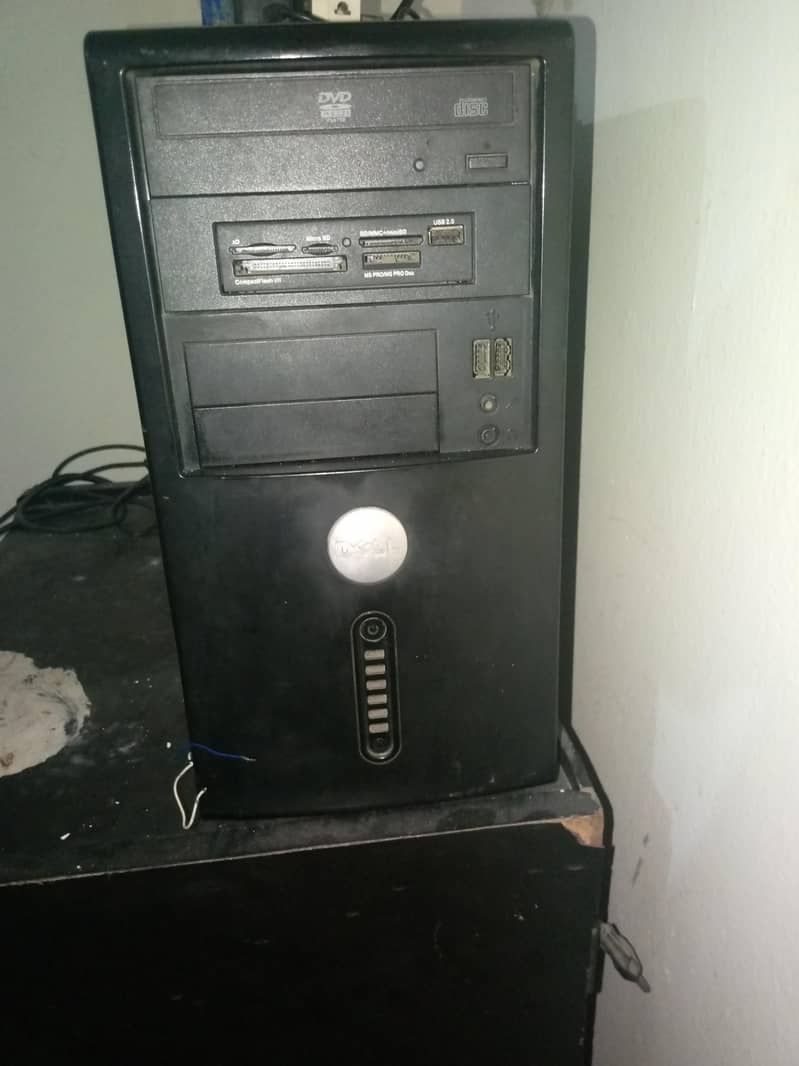 Dell Tower CPU only 0