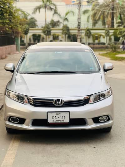 Honda Civic 2014 modle vti oriel prismatic full option
