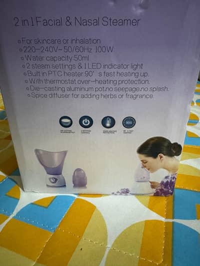Brand New Box Pack iKon Facial Steamer